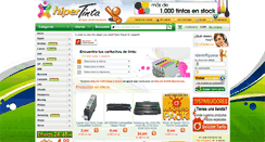 Desktop Screenshot of hipertinta.com