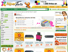 Tablet Screenshot of hipertinta.com